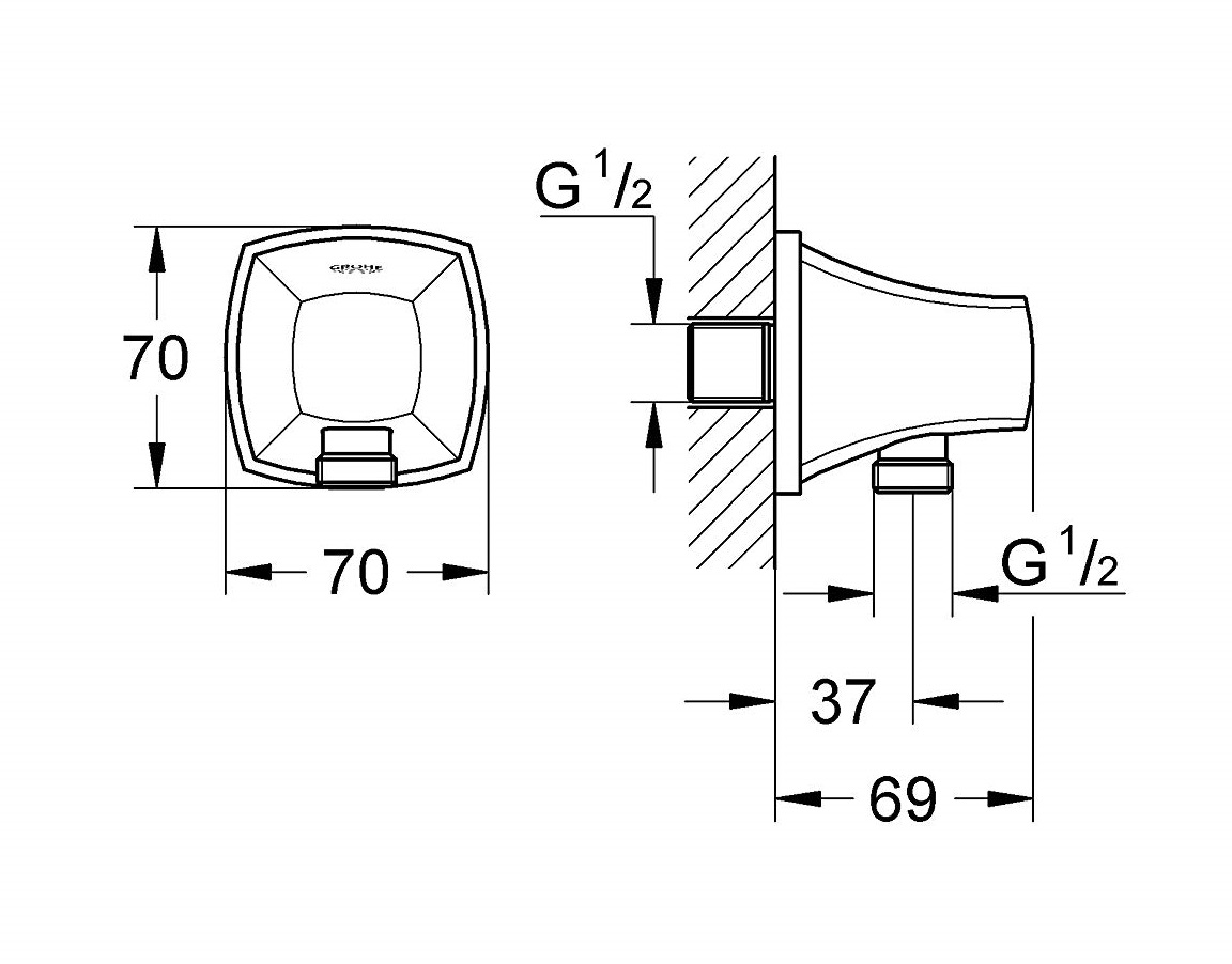 Đầu ra nước Grohe 27970IG0