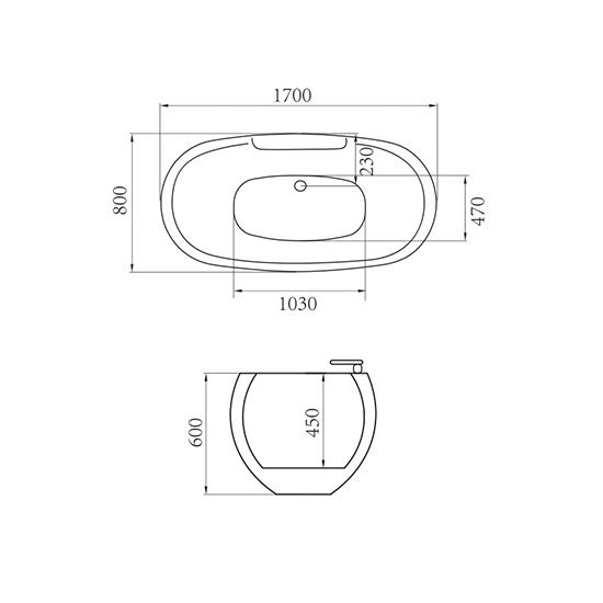 Bồn tắm nghệ thuật Govern JS-6104 new