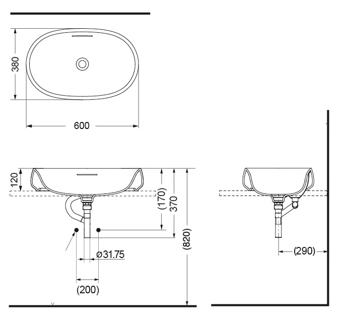 Chậu Lavabo GALALATO TOTO PJS05WEMW