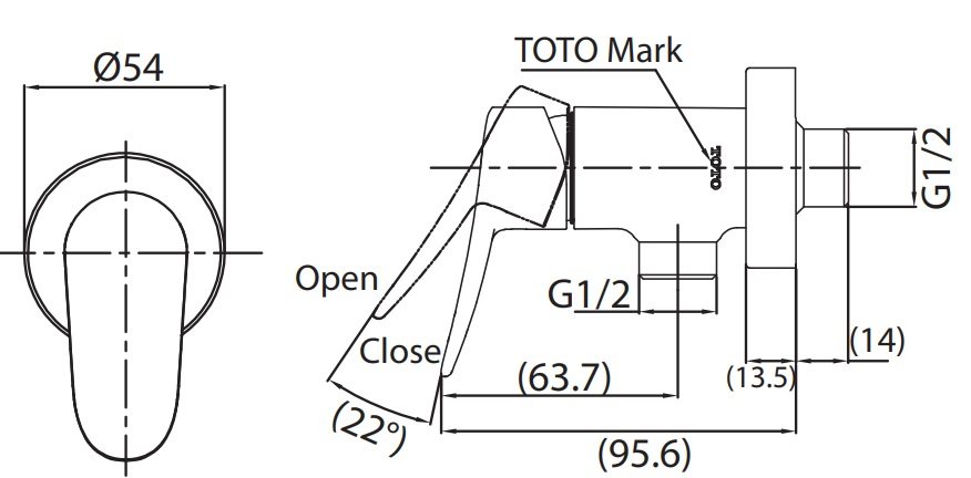 Sen Tắm Lạnh TOTO TBS04101V
