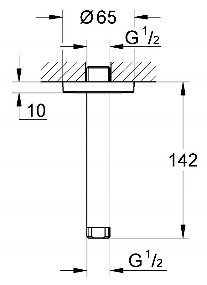 Thanh Treo Sen Grohe 28724000
