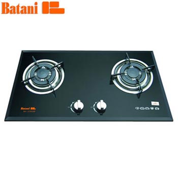 Bếp gas âm Batani BA-270CSB (2 lò nấu Khay tròn)
