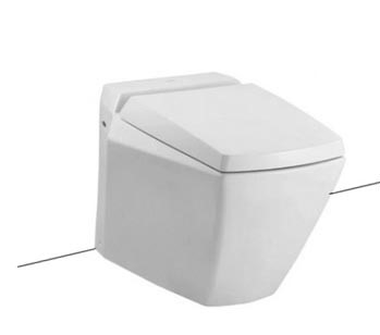 Bàn cầu đặt sàn TOTO CW681P (Thoát ngang)