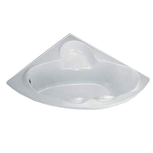 Bồn tắm góc xây Caesar AT5132A không chân yếm