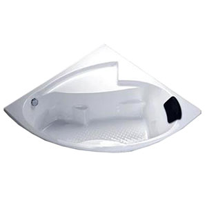 Bồn tắm góc xây Caesar AT5140A không chân không yếm