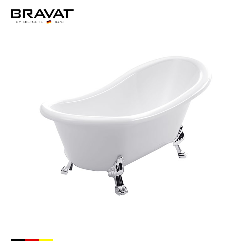 Bồn tắm đặt sàn cao cấp Bravat B25709W-B