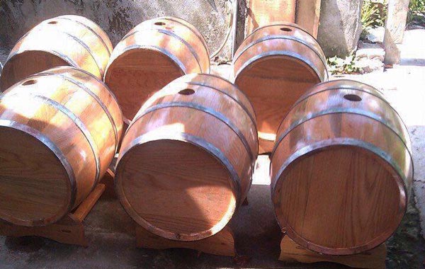 Bồn tắm gỗ lõi Mít tròn 70 cm