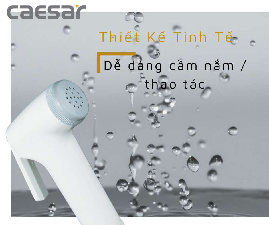 Vòi xịt toilet Caesar BS304A