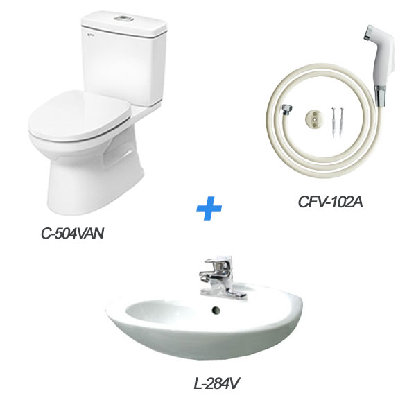 Combo Inax C-504VAN+ L-284V+CFV-102A