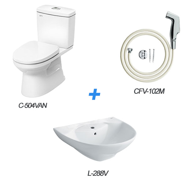 Combo Inax C-504VAN + L-288V + CFV-102M