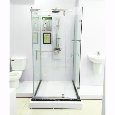 Vách kính theo yêu cầu Fendi FIU-1X4 (kính dày 8mm)