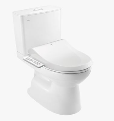 Bàn cầu kết hợp nắp rửa điện tử Inax C-514A+CW-H17VN