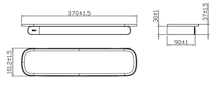Kệ gương Inax KFS-949VB