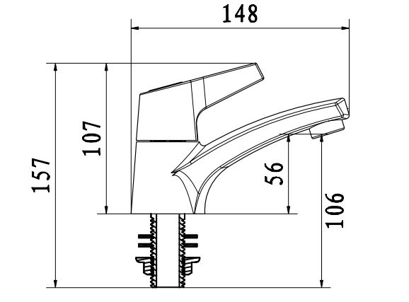Vòi lạnh American Standard W.126