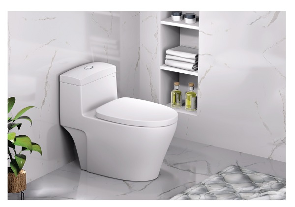 Bàn Cầu Một Khối Nắp Êm - CD1356