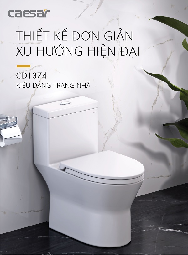 Bàn Cầu Một Khối - CD1374