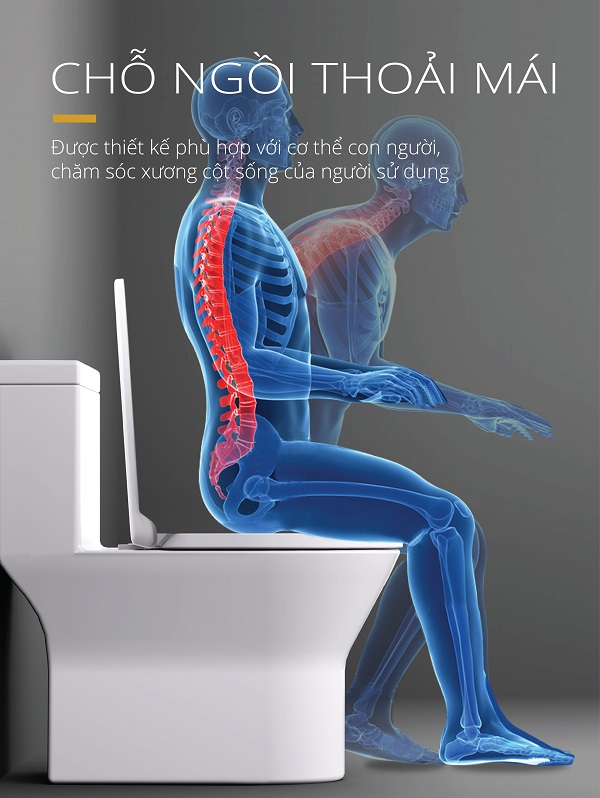 Bàn Cầu Một Khối - CD1374