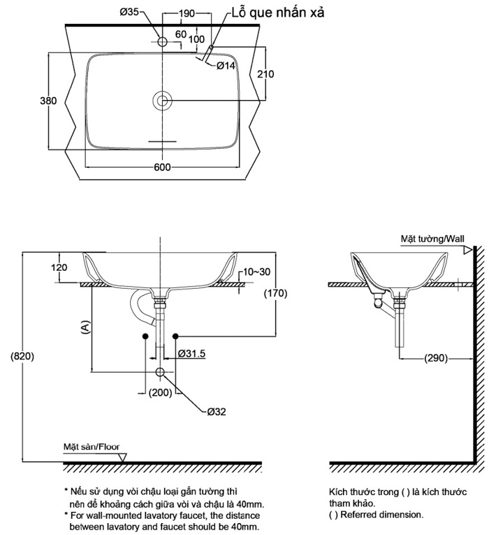 Chậu Lavabo GALALATO TOTO PJS06WEGW