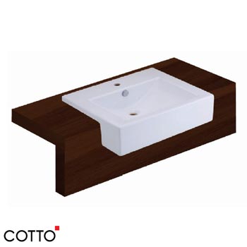 Chậu bán âm bàn COTTO C0225
