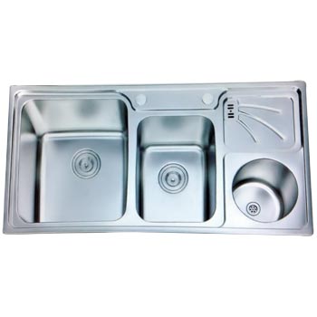 Chậu rửa bát DaeLim 9848AL (inox 304)