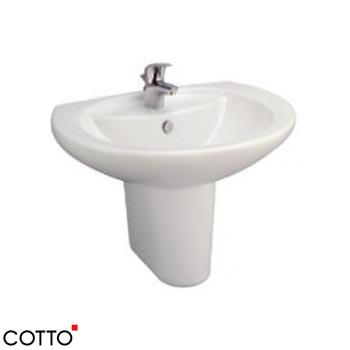 Chậu rửa chân lửng COTTO C0107/C4201