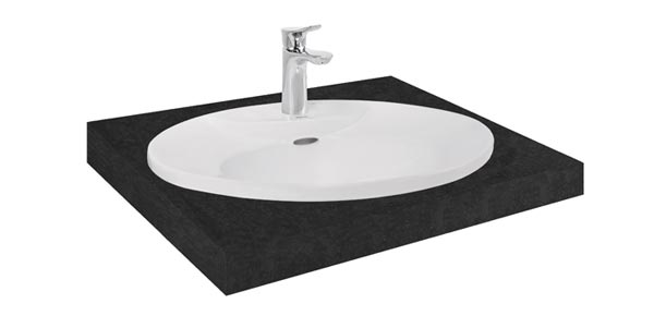 Chậu rửa lavabo âm bàn Toto L909CKS