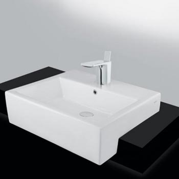 Chậu đặt bán âm bàn TOTO LW647CJW/F