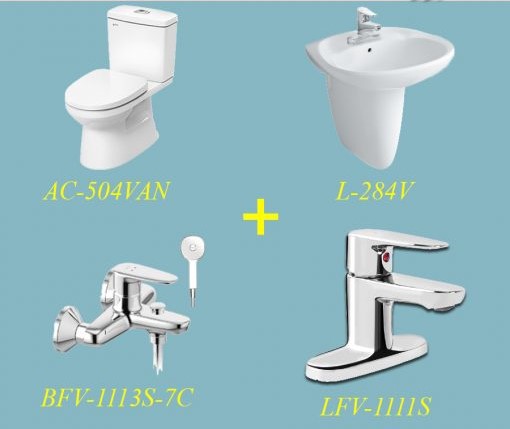 Combo AC-504VAN＋L-284V+LFV-1111S+BFV-1113S-7C