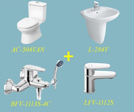 Combo AC-504VAN＋L-284V+LFV-1112S+BFV-1113S-4C
