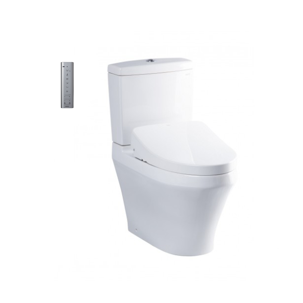 Bàn cầu hai khối kèm nắp rửa điện tử WASHLET dòng S7 CS948CDW12