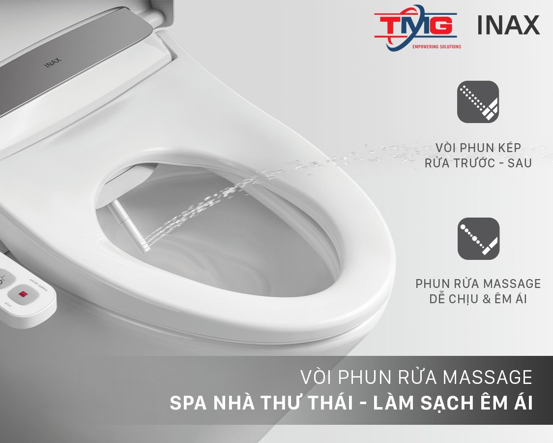 Nắp Bồn Cầu Điện Tử INAX CW-H20VN