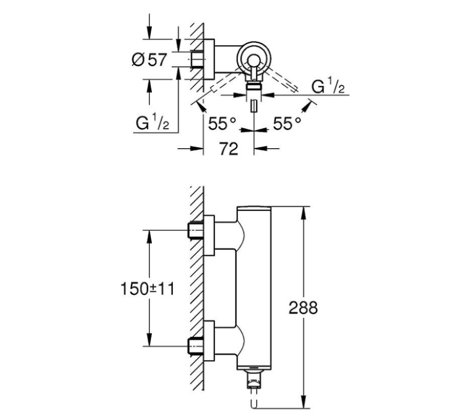 Sen tắm nóng lạnh GROHE 32650003