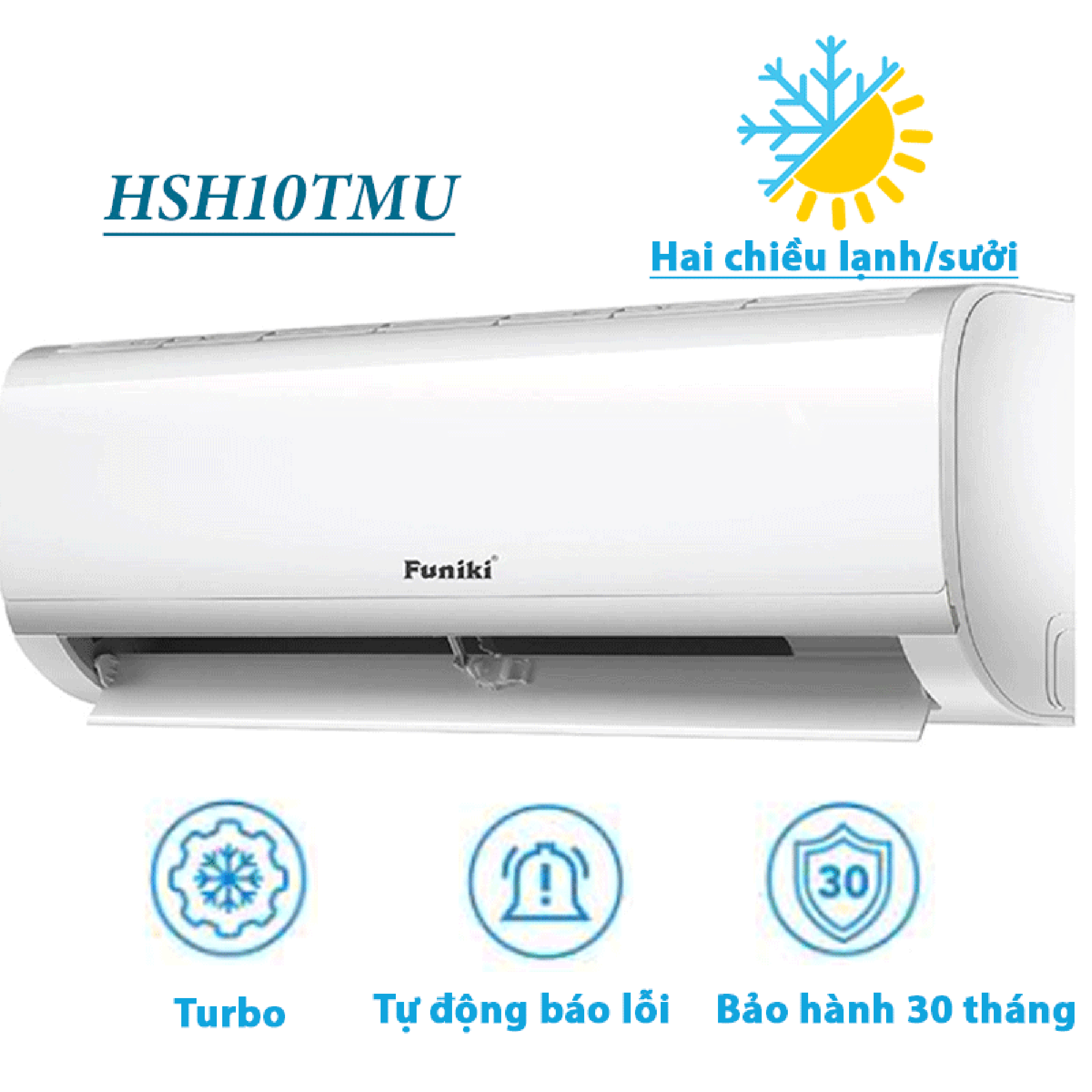 Điều Hòa 2 Chiều Funiki 9.000BTU HSH10TMU