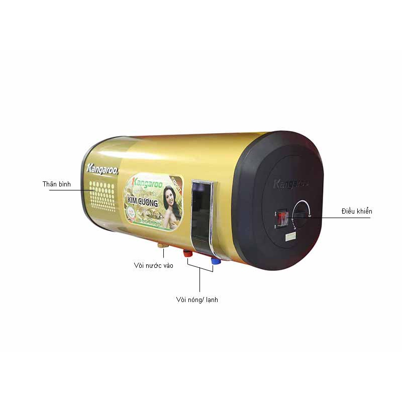 Bình nước nóng dung tích 18L Kangaroo KG665Y