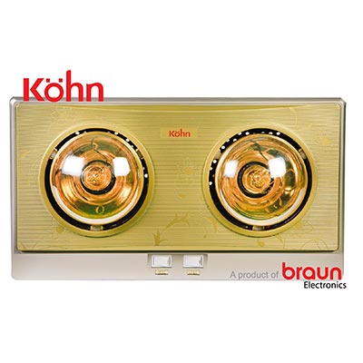 Đèn sưởi nhà tắm Braun Kohn KN02G