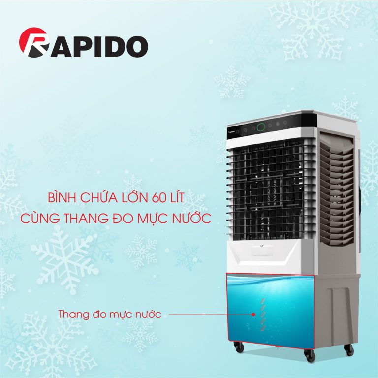 Quạt điều hòa không khí Turbo – Everest 9000D