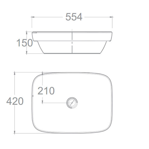 Chậu rửa lavabo American WP-F646