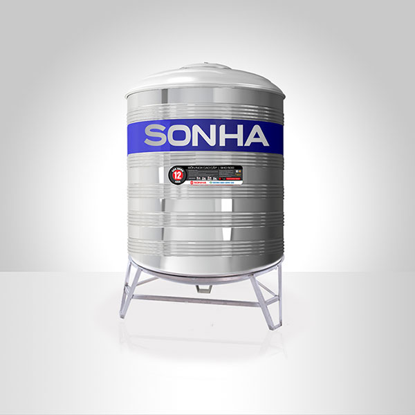 Bồn nước Sơn Hà 3500L Đứng (SHD3500F1380)