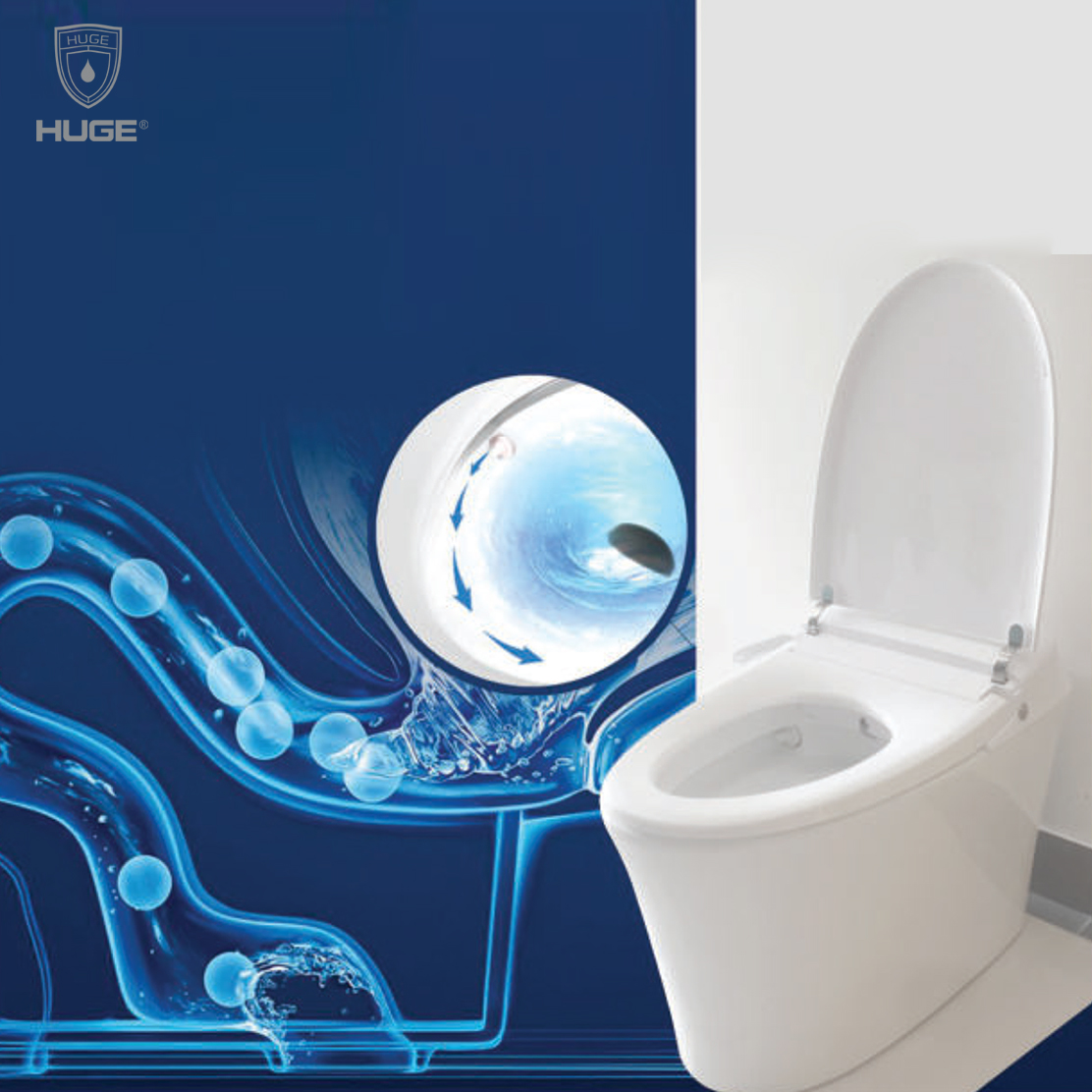 Bồn cầu thông minh dùng PIN Huge H-BS001