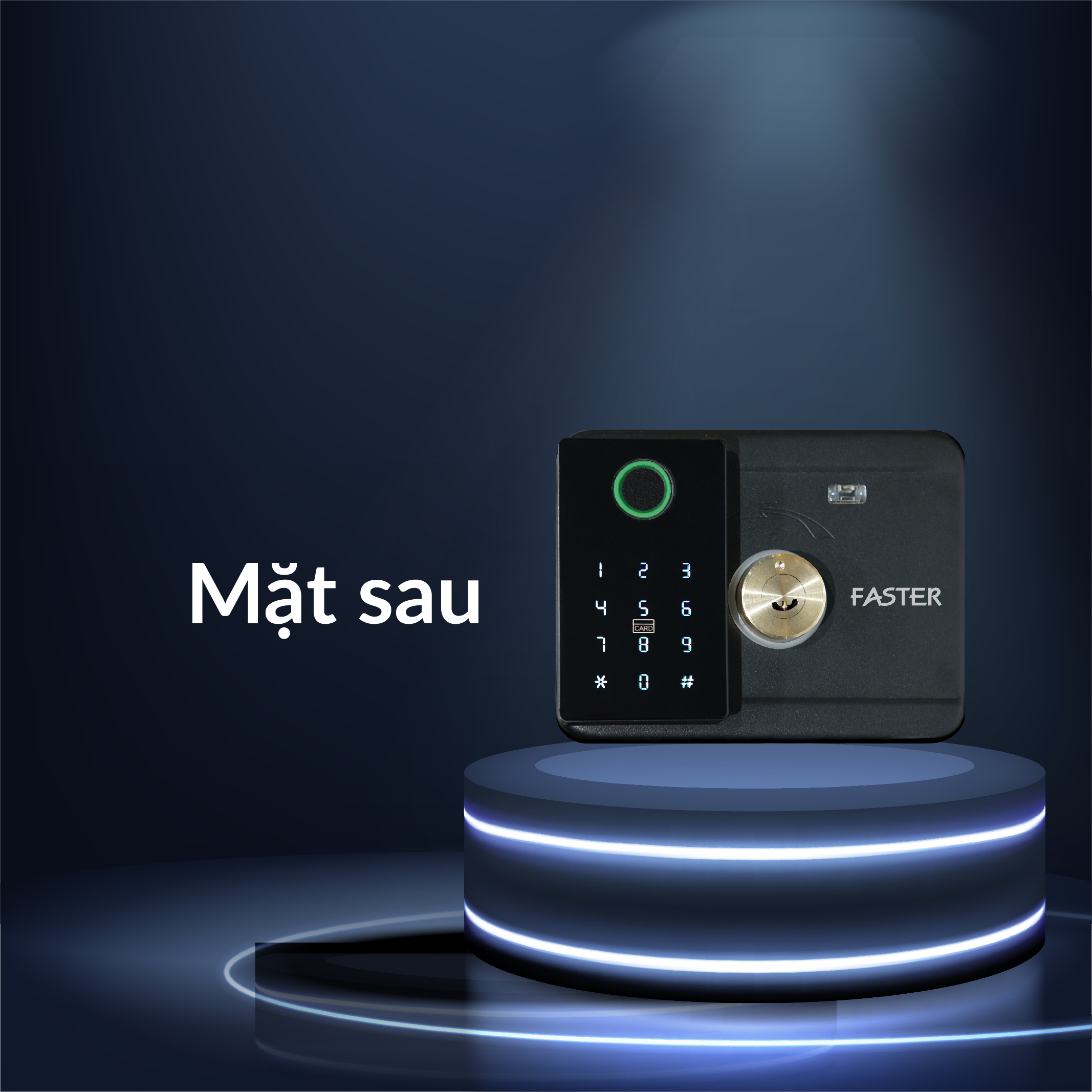 Khóa vân tay cửa cổng FS M01