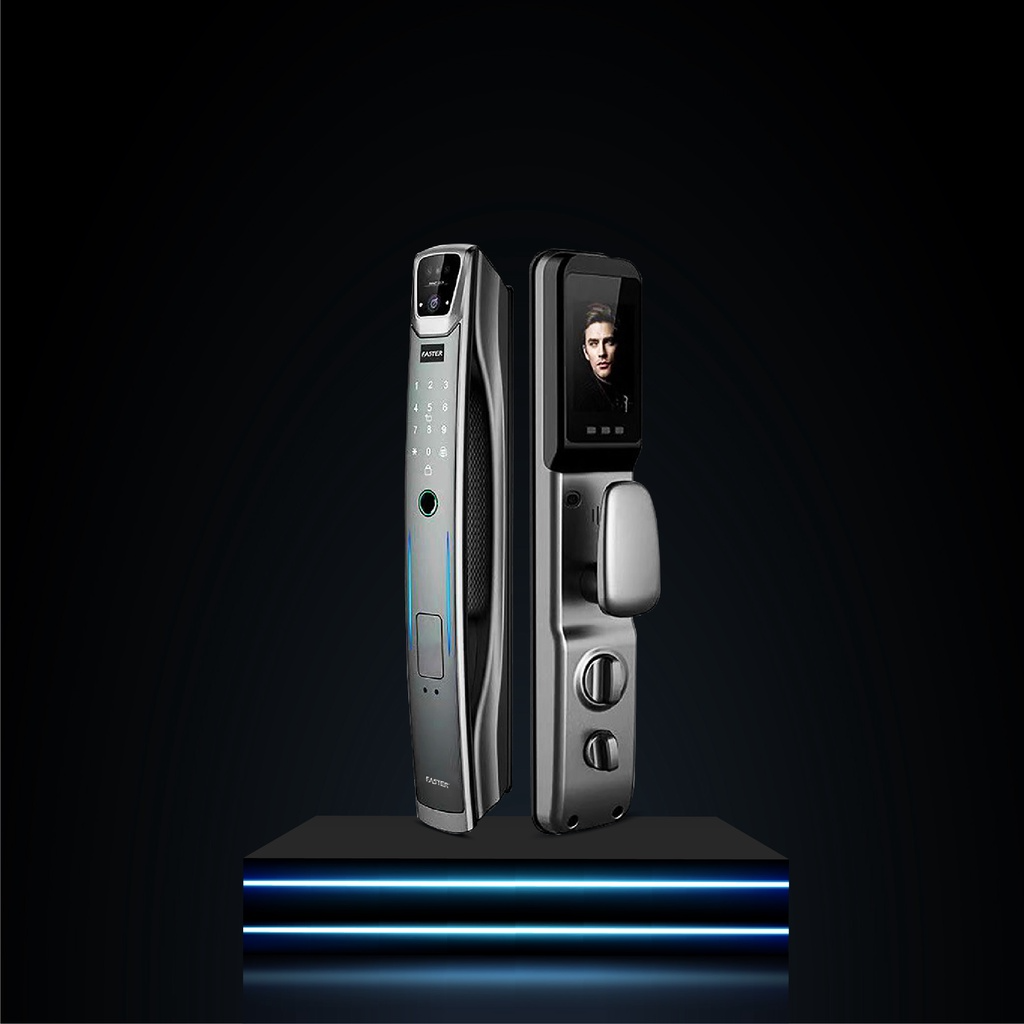 Khóa cửa nhận diện khuôn mặt FS007FD3D-BM