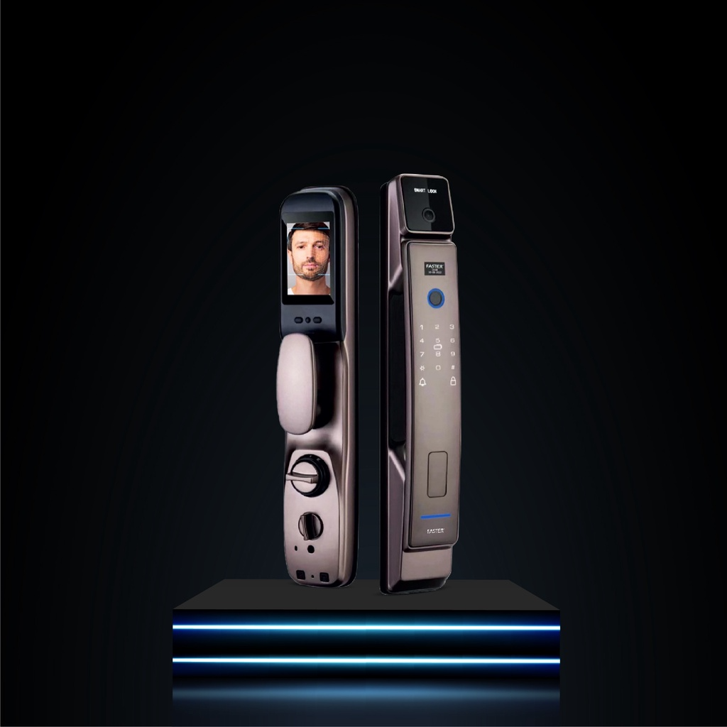 Khóa cửa nhận diện khuôn mặt FS008FD3D-BS Face ID