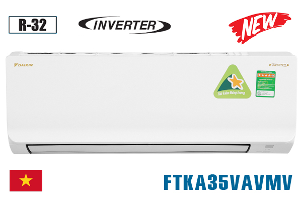 Điều hòa Daikin 12000 BTU 1 chiều inverter FTKA35VAVMV/RKA35VAVMV
