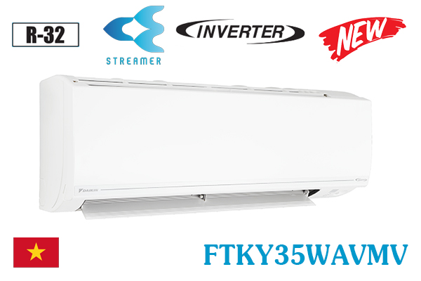 Điều hòa Daikin 12000BTU inverter 1 chiều FTKY35WAVMV/RKY35WAVMV