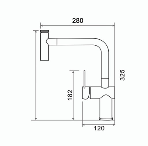 Vòi rửa bát Geler GL-NN4065 nóng lạnh