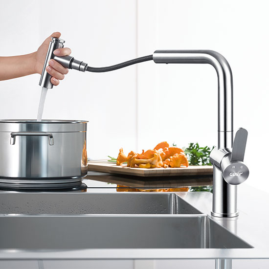 Vòi rửa bát nóng lạnh Geler GL 3065