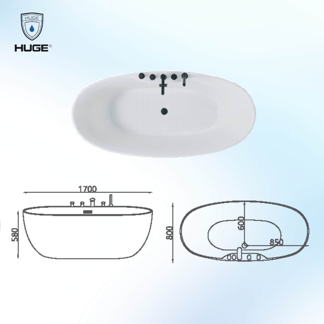 BỒN TẮM NGÂM H-BT2009