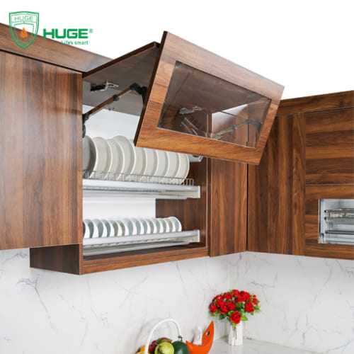Giá bát cố định 2 tầng nan Inox 304 mờ (H-BD1570S)