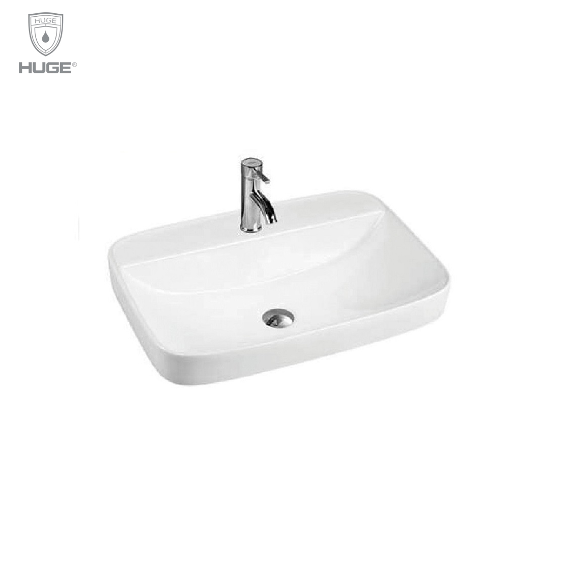 CHẬU LAVABO ĐẶT BÀN HUGE  (H-LB2595)