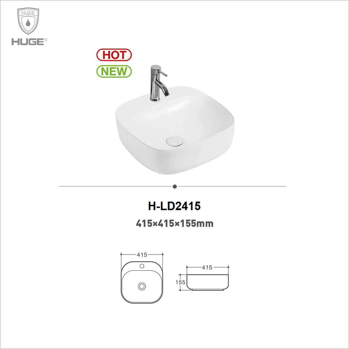 CHẬU LAVABO ĐẶT BÀN HUGE (H-LD2415)